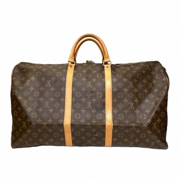 Louis Vuitton Keepall 60 Boston Bag, Monogram Canvas, M41422, Free Shipping - Picture 2 of 10
